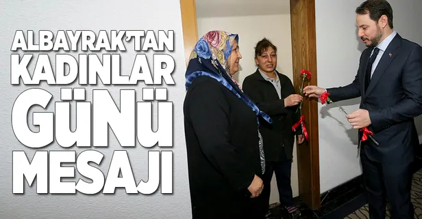 Bakan Albayrak'tan Kadınlar Günü mesajı