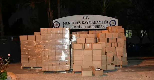 4 milyon lira değerinde 10 ton kaçak tütün ele geçirildi