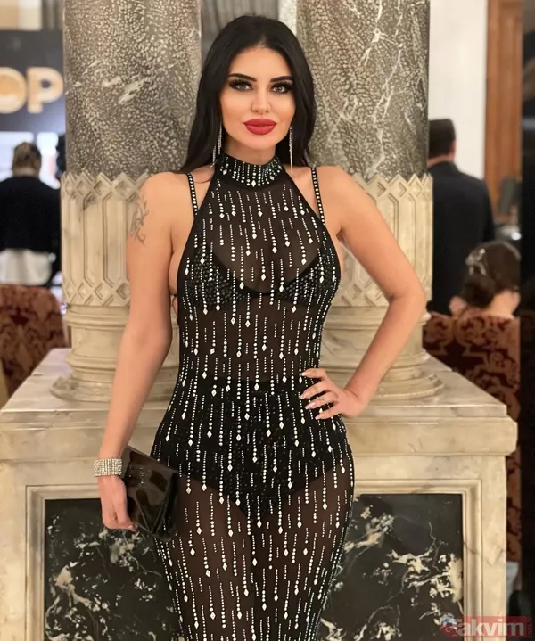 Ebru Polat iç çamaşırının üzerine giydiği transparan üstüyle gündemde! Günlük 40 bin TL kazandığı iddia edilen Ebru yine çok konuşuldu - 6