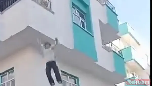 Şanlıurfa'da korku dolu dakikalar! Yangında balkonda mahsur kalan genç kız ve çocuk atlayarak kurtuldu - 5