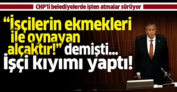 Chp Li Belediyelerde Isci Kiyimi Suruyor Simdi De Mansur Yavas Kiyim Yapti Takvim