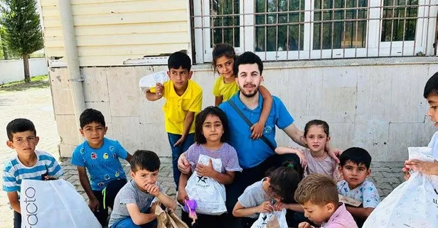 Fırat Kaya ’Benimle Gülümse Çocuk’ sloganıyla 20 bin çocuğu güldürdü