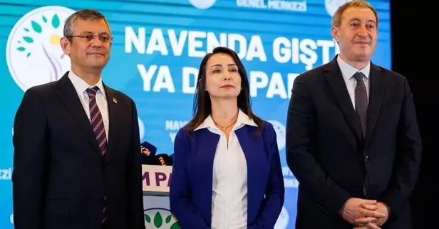 PKK'nın siyasi uzantısı HDP/DEM'e yol yürüyen CHP lideri Özgür Özel'e Manisa'daki şehit cenazesinde tepki yağdı: Özgür dışarı