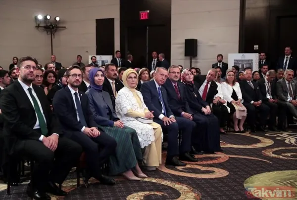 Başkan Erdoğan'dan ABD'de yoğun diplomasi... ABD Başkanı Trump ile yemekte buluştu... - 50