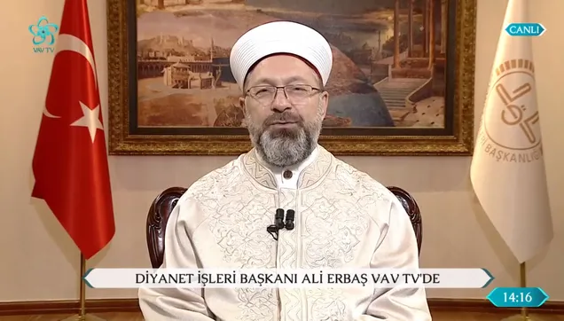 Diyanet İşleri Başkanı Ali Erbaş: Ramazan ayına VAV TV'nin açılışıyla girmek milletimiz için önemli bir kazanımdır