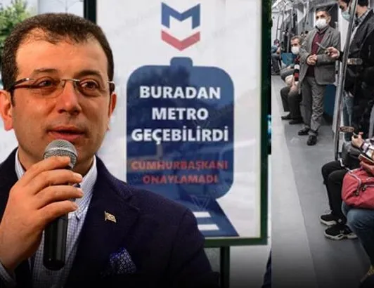 İBB’nin metro algısı elinde patladı!