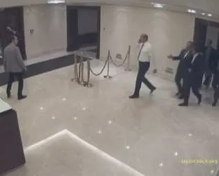 Başbakanlık’ta o gece yaşananlar kamerada