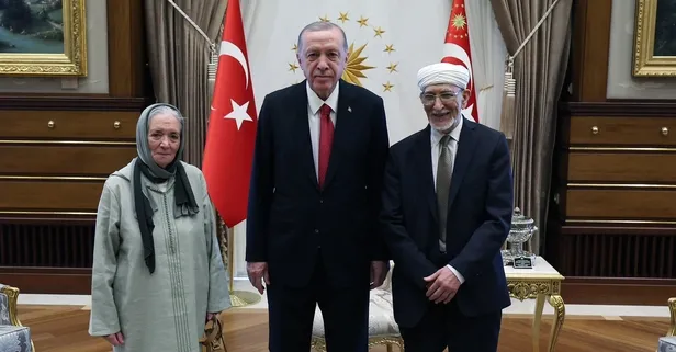 Başkan Erdoğan Faslı filozof Prof. Dr. Taha Abdurrahman'ı kabul etti: Türkiye mazisiyle yeni görkemli geleceğini inşa ediyor