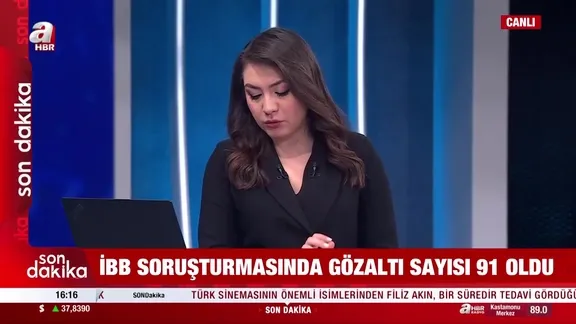 İBB soruşturmasında gözaltı sayısı 91 oldu