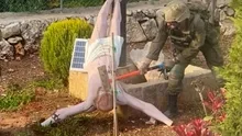 İsrailli askerden İsa heykeline saldırı: Hristiyan dünyası ayaklandı