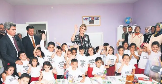 Çocuklar hep gülsün