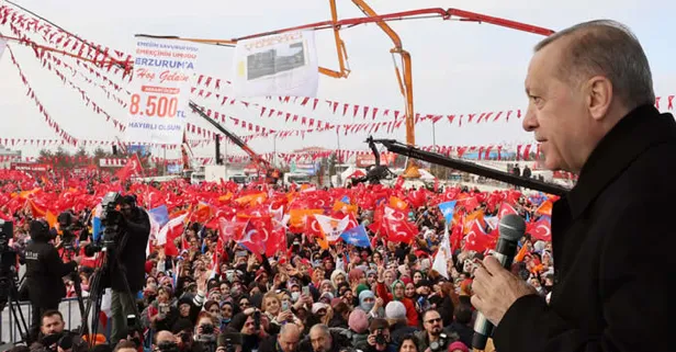 Son dakika: Başkan Erdoğan'ın yerel seçim mesaisi! 7 bölge 50 ilde miting