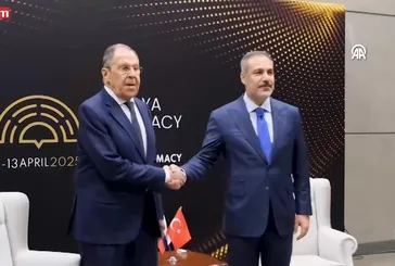 Dışişleri Bakanı Hakan Fidan Antalya'da Rus mevkidaşı Lavrov ile görüştü