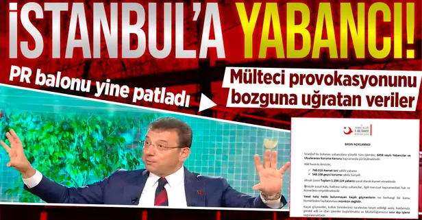 İmamoğlu'nun mülteci provokasyonunu bozguna uğratan veriler! Tabelalarla ilgili 3 yıldır çalışma var, haberi yok
