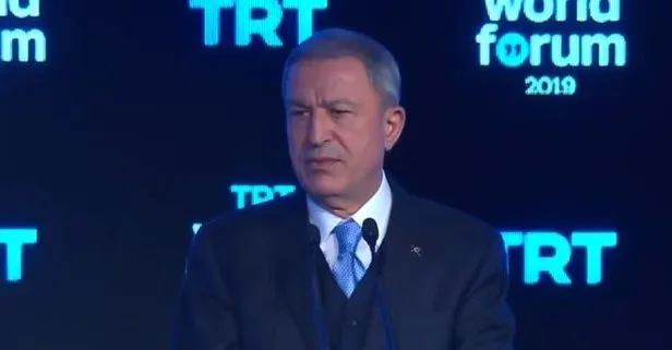 Bakan Akar’dan TRT World Forum 2019’da önemli açıklamalar