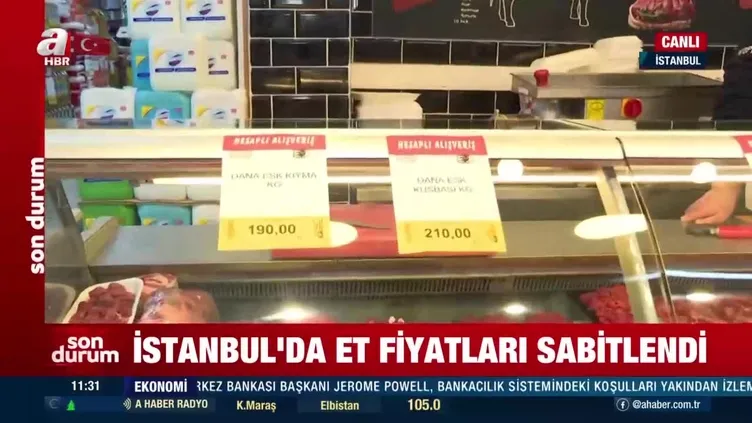 Ramazan'da et fiyatları sabitlendi!