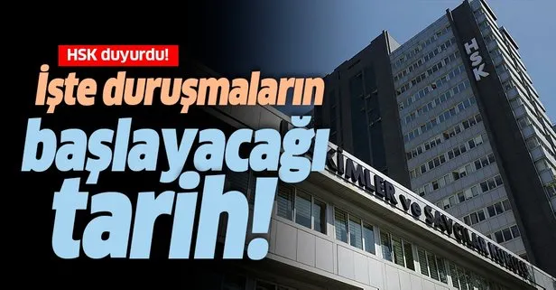 HSK duyurdu: Adli ve idari yargı ilk derece mahkemelerinde duruşmalar 16 Haziran’da başlıyor!