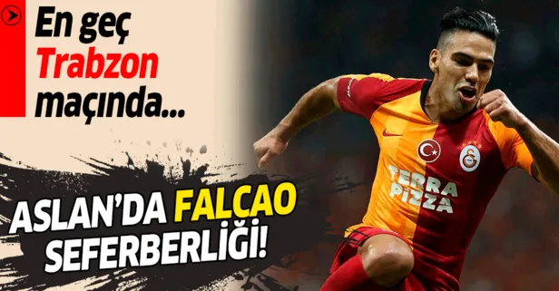 Galatasaray’da Falcao seferberliği! En geç Trabzonspor maçına yetişmesi planlanıyor