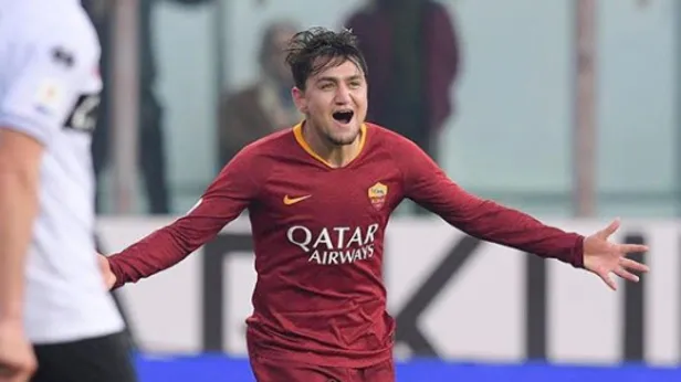 Devlerin kıskacında olan Cengiz Ünder için Roma'dan özel paylaşım 'Cengo!'-1