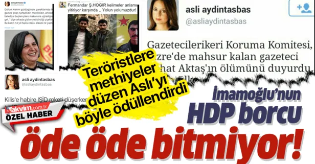İmamoğlu’nun, PYD/YPG destekçisi Aslı Aydıntaşbaş’ı konsey üyesi yapması tartışma yarattı