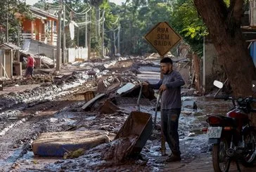 Görüntüler korkunç! Brezilya’da hayatı felç etti: Sel felaketinde ölü sayısı gittikçe artıyor! Hayvanlar günlerdir mahsur!