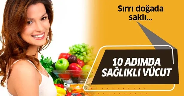 10 adımda sağlıklı vücut