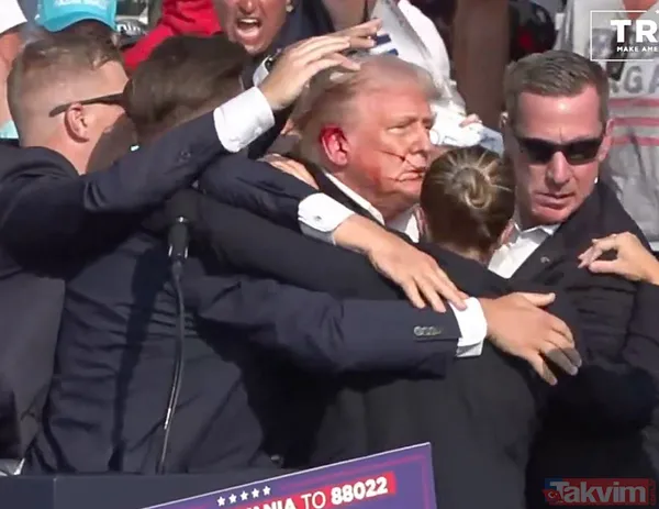 Trump saldırısında kurşunlar havada uçuşurken eski başkanın arkasında kıpırdamadan duruyordu: O adam bakın kim çıktı: Kennedy detayı şoke etti - 3