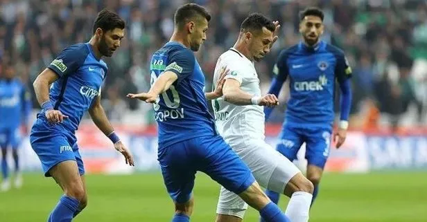 Gol düellosunda kazanan Konyaspor! MS: Atiker Konyaspor 3-2 Kasımpaşa