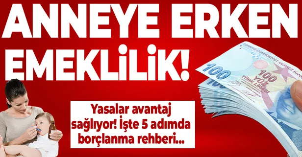 Anneye erken emekli maaşı
