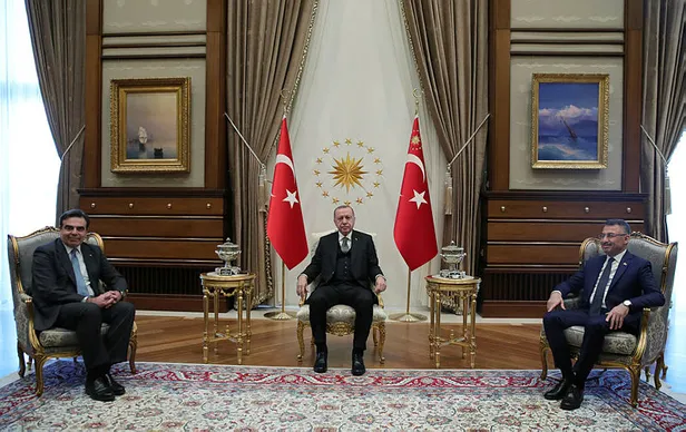 Son dakika: Başkan Erdoğan AB heyetini kabul etti-2