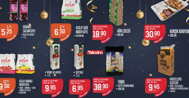 Peş peşe indirim yapıldı 1,75 TL'ye kadar düştü Pekin ördeği, Antep fıstığı, çekirdek... Kooperatif market aktüel ürünler kataloğu yayında!