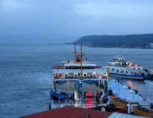 Deniz ulaşımına fırtına engeli! Tüm seferler iptal