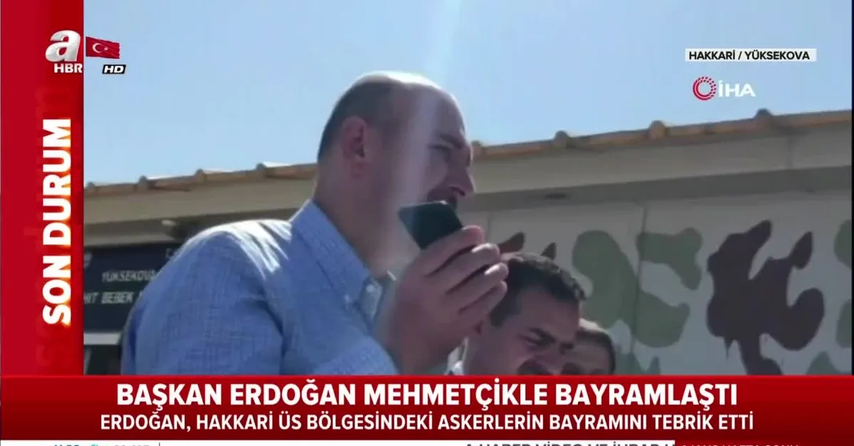 Başkan Erdoğan Mehmetçikle bayramlaştı! Telefondan bu sözlerle seslendi