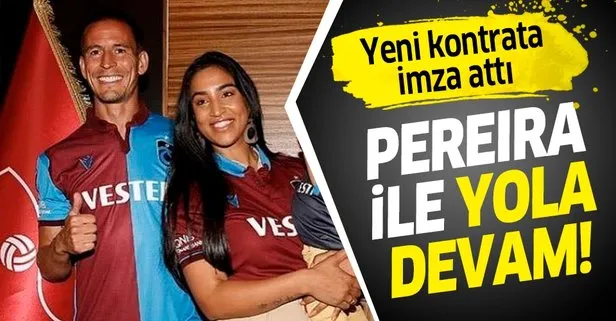 Trabzonspor Joao Pereira ile yola devam edecek
