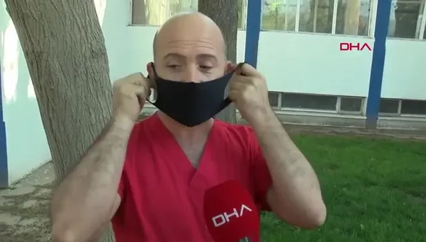 Koronavirüse karşı takılan siyah maskelerle ilgili çok kritik uyarı: Ancak süs olarak takılır | Video