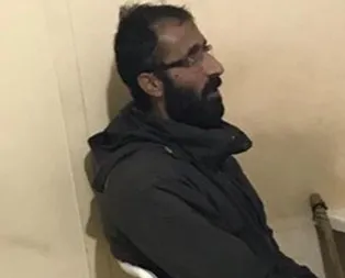 Aras kod adlı teröristin yakalandıktan sonra çekilen ilk fotoğrafı