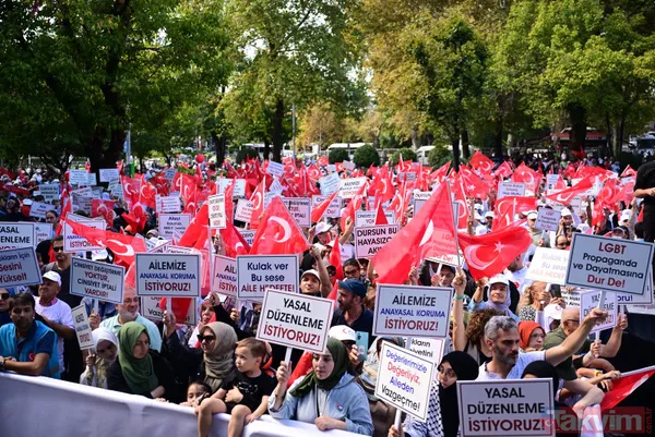 LGBT terörüne 'Büyük Aile' tokadı! Anayasal düzenleme talebi: 7'den 70'e 'hayasız akın'ı durdurmak isteyenler tek yürek oldu - 4