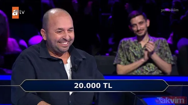 Kenan İmirzalıoğlu'nun sunduğu Kim Milyoner Olmak İster'de geceye damga vuran yarışmacı! Son kararım demedi yarışmaya veda etti - 43