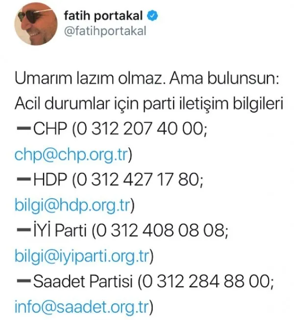 Fatih Portakal'dan oy hırsızlığı algısı-1