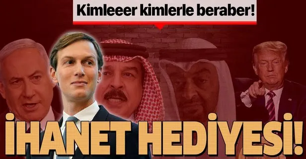 Skandal anlaşmaya saatler kala Trump’ın damadı Kushner İsrail’e yanaşan Bahreyn Kralı’na ihanet hediyesi!