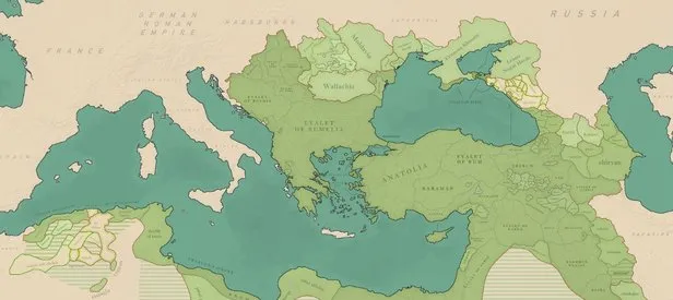Osmanlı Devleti’nin 200-400-600 yıl boyunca yönettiği ülkeler! 7 iklim 3 kıtaya yayılan Osmanlı haritası