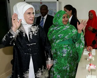 Emine Erdoğan’dan Sudan’da anlamlı ziyaret
