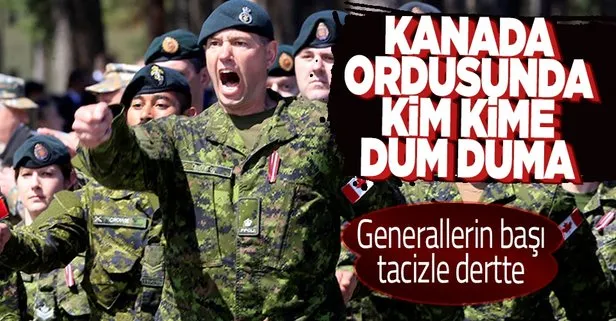 Kanada ordusunda komuta kademesinin başı tacizle dertte! Üst düzey komutanlar görevden alındı