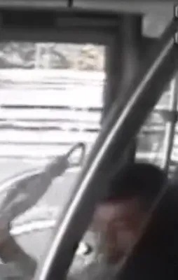 Metrobüs şoförüne saldırı anı!