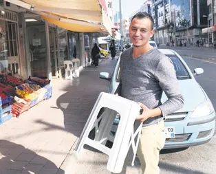 Tabure cezası 412 lira