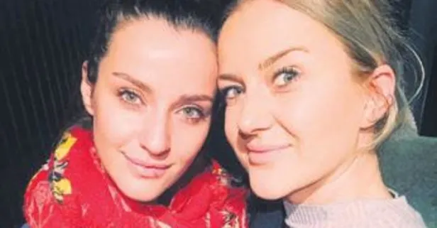 "Sen Anlat Karadeniz"in yıldızı İrem Helvacıoğlu'ndan ablası Merve Helvacıoğlu ile selfie...