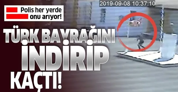 KKTC polisi, okuldaki Türk bayrağını indiren Rum’u arıyor! Rauf Denktaş’a ait fotoğrafı da alarak kayıplara karıştı