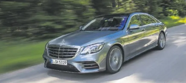Yenilenen Mercedes S-serisi yollarda