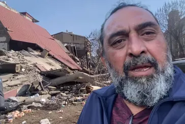 Ahmet Yenilmez depremzedelerle bir arada: Mensubu olduğum devletimle gurur duydum