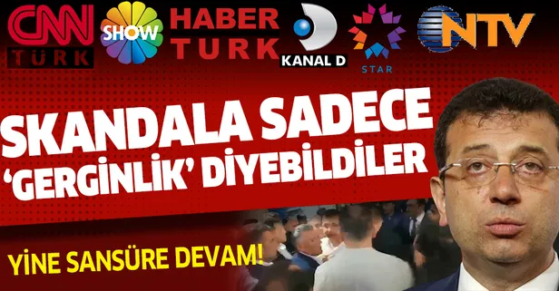 Medyadan sansüre devam! İmamoğlu'nun 'VIP' skandalına 'gerginlik' demekle yetindiler